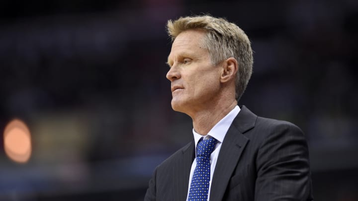 Steve Kerr used to write “F--- It” on his sneakers