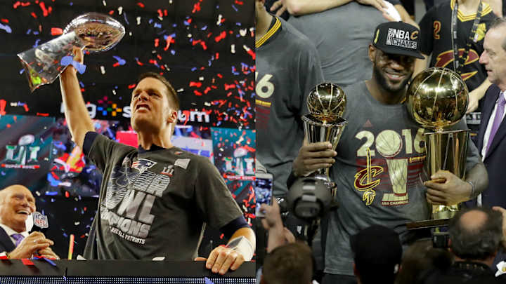 LeBron James says Tom Brady is the greatest ever after latest Super Bowl heroics