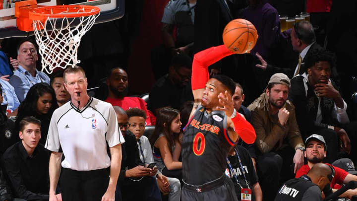 Kevin Durant threw Russell Westbrook an oop in the All-Star Game and everyone cared