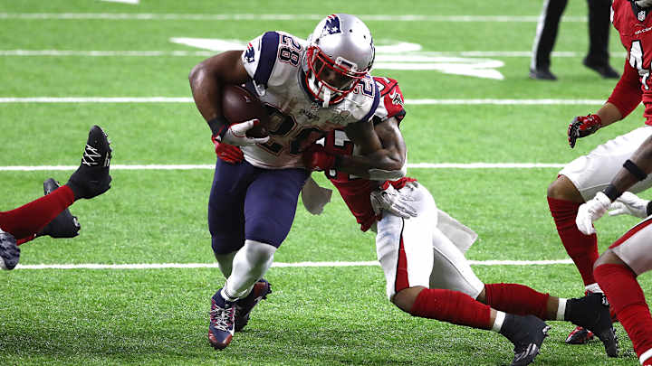 James White can’t remember what he did with the Super Bowl game ball after scoring James White can’t remember what he did with the Super Bowl game ball after scoring
