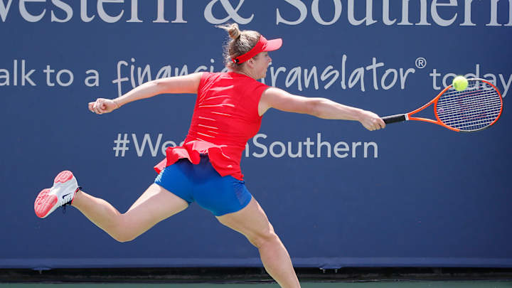 The Latest: Svitolina off to fast start in US Open 1st round
