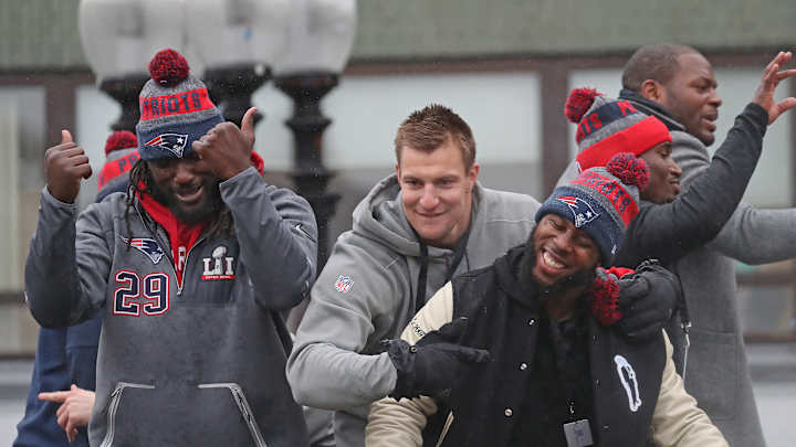 Here are some of the best things that happened at the Patriots' Super Bowl parade Here are some of the best things that happened at the Patriots' Super Bowl parade