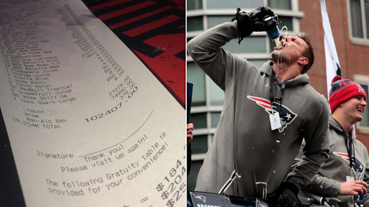 Gronk runs up $102,000 bar tab at Connecticut nightclub Gronk runs up $102,000 bar tab at Connecticut nightclub