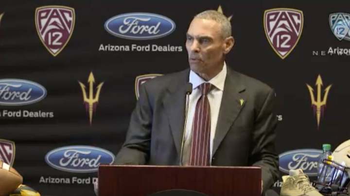 The Best Moments From Herm Edwards's Introductory Press Conference At Arizona State The Best Moments From Herm Edwards's Introductory Press Conference At Arizona State