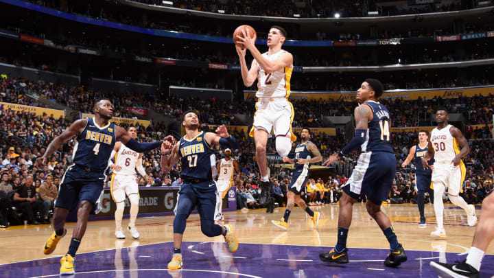 Lonzo Ball Records Second Career Triple Double In Lakers Win Over Nuggets