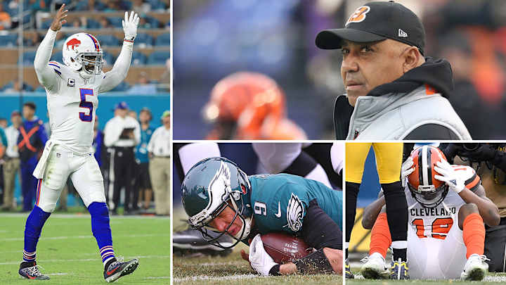 My God the Bills Are in the Playoffs, Marvin Lewis Is the Grim Reaper, Foles Makes Philly Nervous, Browns Go 0-16 In Style My God the Bills Are in the Playoffs, Marvin Lewis Is the Grim Reaper, Foles Makes Philly Nervous, Browns Go 0-16 In Style