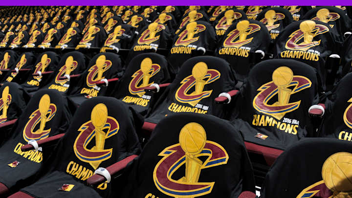 Cavs fans cut ‘Defend The Land’ and ‘Cavs’ into lawns