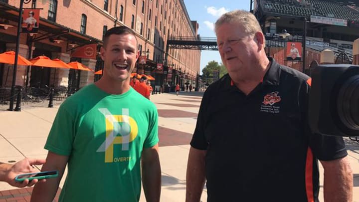 Current MLB Player Boog Powell Meets Former MLB Player Boog Powell