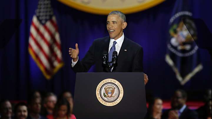 Athletes thank, pay respect to President Obama after farewell address