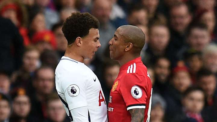 Man Utd's Ashley Young Takes to Twitter to Plunge Dagger Deeper Into Spurs Star Amid On-Field Spat