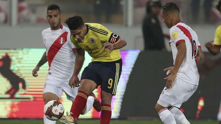 VIDEO: Falcao Chat With Peru Players During WC Qualifier Has Sparked Conspiracy Theories