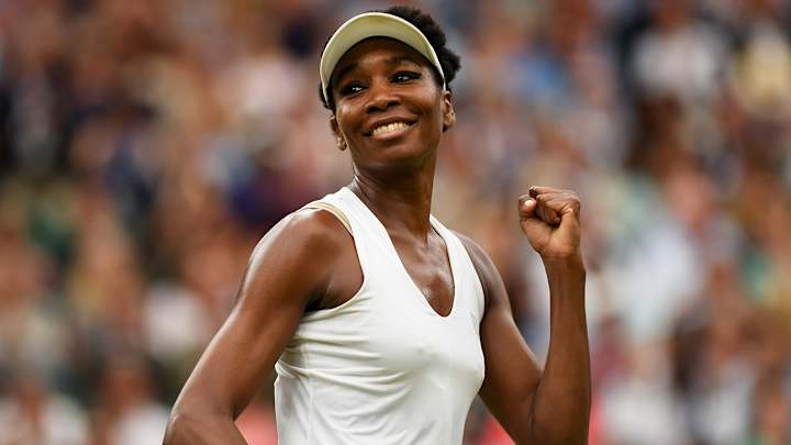 At 37, Venus Williams moves into 10th Wimbledon semifinal to face Jo Konta