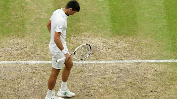 Djokovic says Wimbledon courts 'not that great' this year