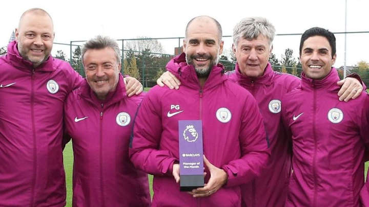 Man City Boss Pep Guardiola Named Premier League Manager of the Month for September