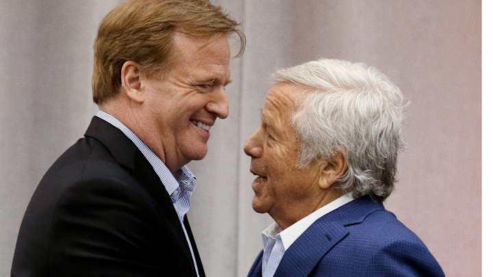 Robert Kraft says Deflategate impacted relationship with Roger Goodell