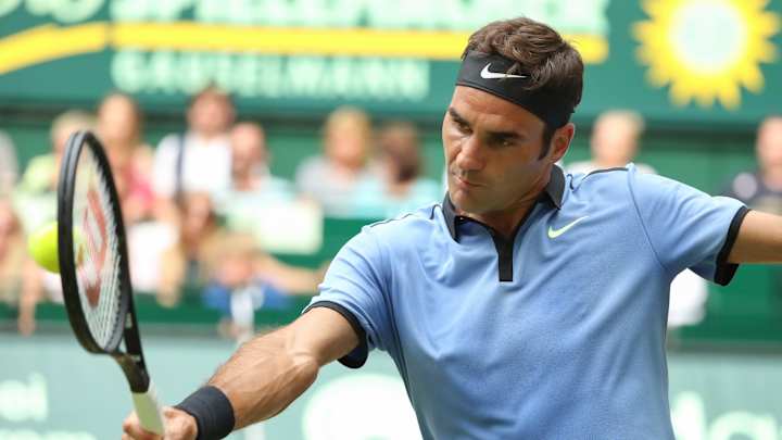 Federer beats defending champ Mayer to earn Halle semifinal Federer beats defending champ Mayer to earn Halle semifinal