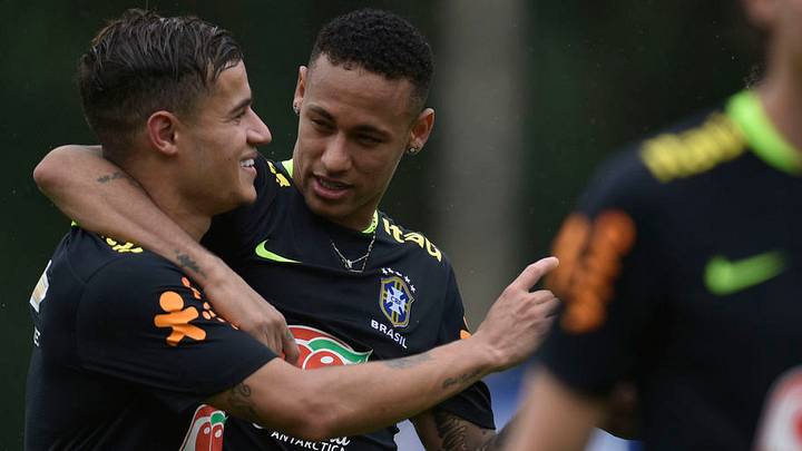 Neymar Bombarding Liverpool Star Coutinho on WhatsApp to Convince Him to Join PSG