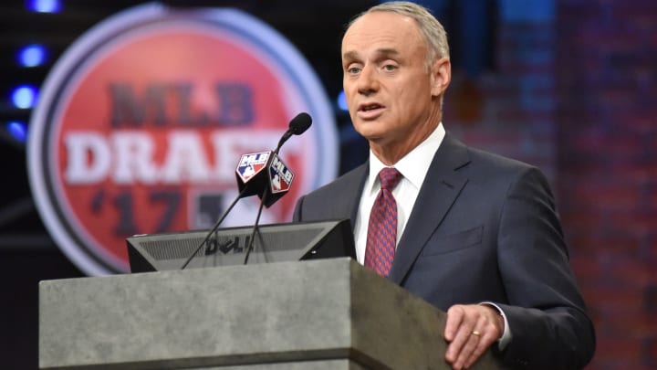 Rob Manfred speaks about juiced balls, sale of Marlins, Dodgers TV deal, more Rob Manfred speaks about juiced balls, sale of Marlins, Dodgers TV deal, more