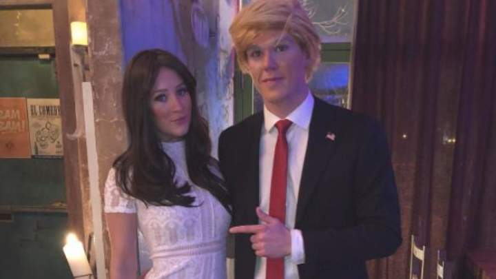 Connor McDavid, Who is Canadian, Dressed Up as Donald Trump for Halloween