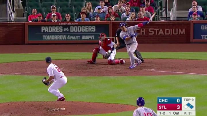 Watch: Willson Contreras hits three-run home run as Cardinals blow 3–0 lead