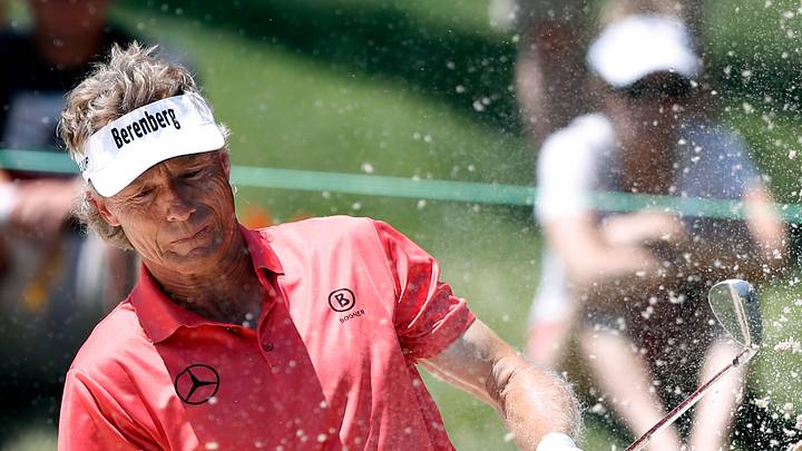 Langer falls short in attempt for 3rd straight senior major