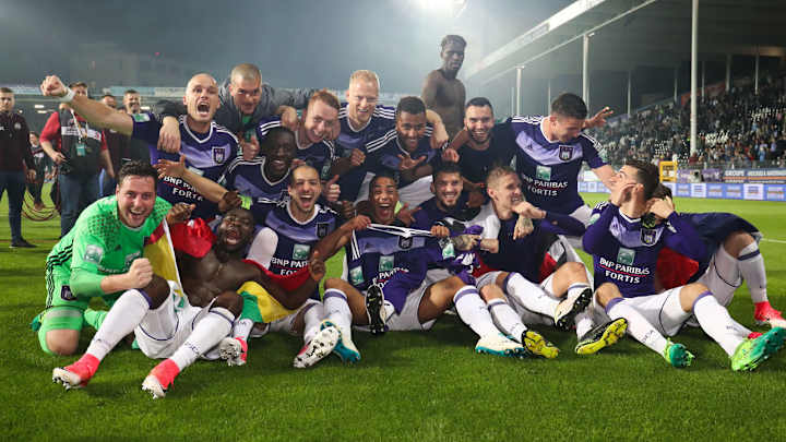 Anderlecht wins record 34th league title in Belgium
