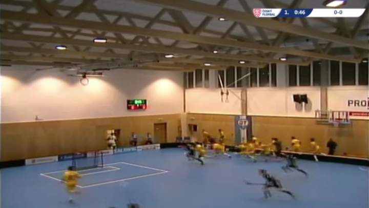 Video: 80 people miraculously escape collapsing roof at Czech gym