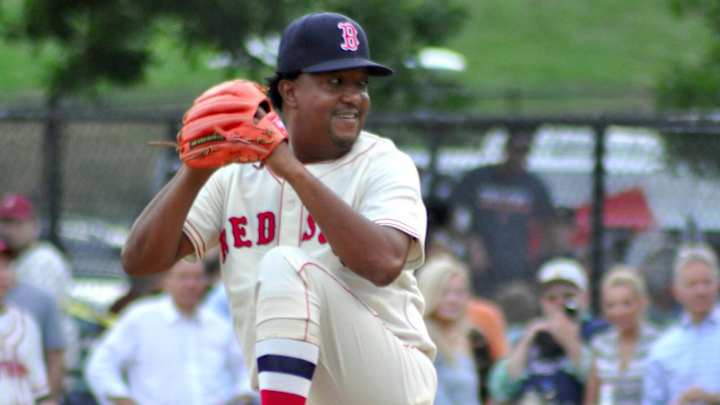 Pedro Martinez Comes Out of Retirement to Pitch in Charity Game Pedro Martinez Comes Out of Retirement to Pitch in Charity Game