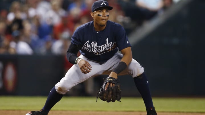 Braves' Johan Camargo Gets Injured Running Onto the Field to Start the Game