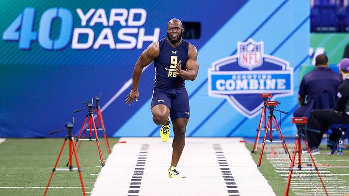 Despite questions about his (water?) weight, Leonard Fournette proves that he's quick