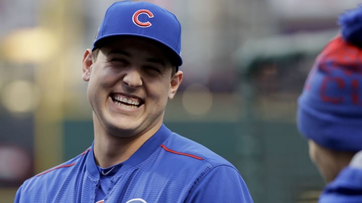 Anthony Rizzo delivered naked motivational speeches before World Series games
