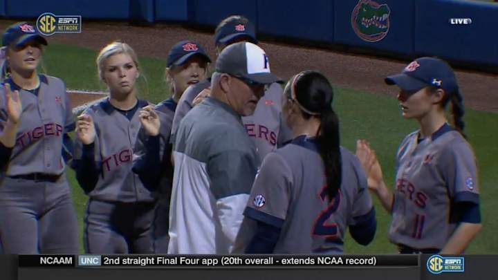 Florida softball coach apologizes after postgame tussle with Auburn player Florida softball coach apologizes after postgame tussle with Auburn player