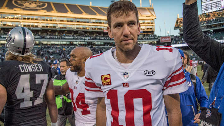 Report: Giants Going Back To Eli Manning As Starting Quarterback