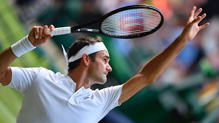 Roger Federer gets 85th match win at Wimbledon Roger Federer gets 85th match win at Wimbledon