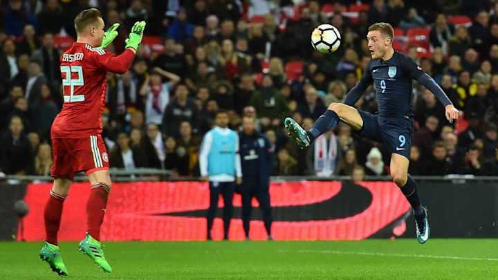 Jamie Vardy 'Proud' to Wear Poppy as England & Germany Show Remembrance Day Class in Friendly