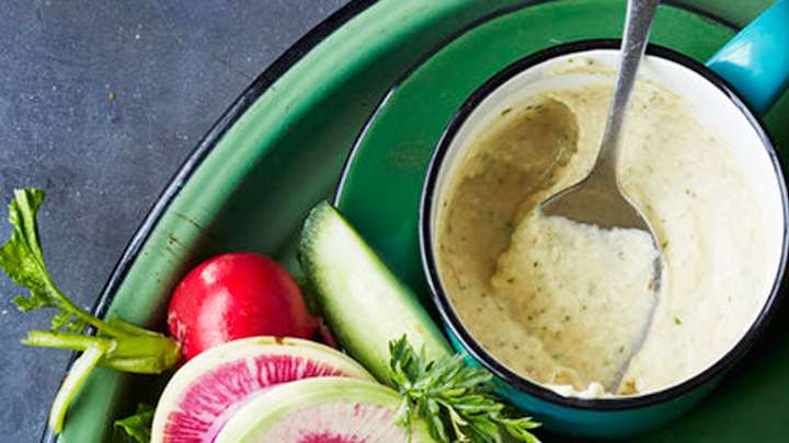 Quick and Broiled Eggplant Dip