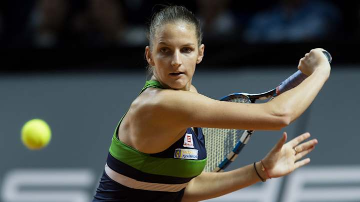 Top seed Karolina Pliskova knocked out of Prague Open