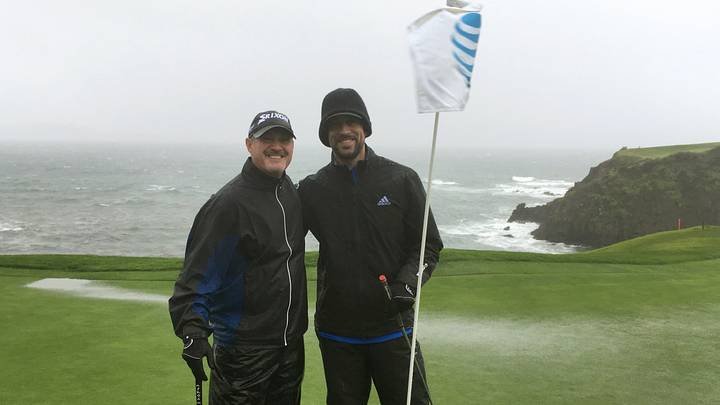 Only at Pebble can the wind and rain be appealing for golf