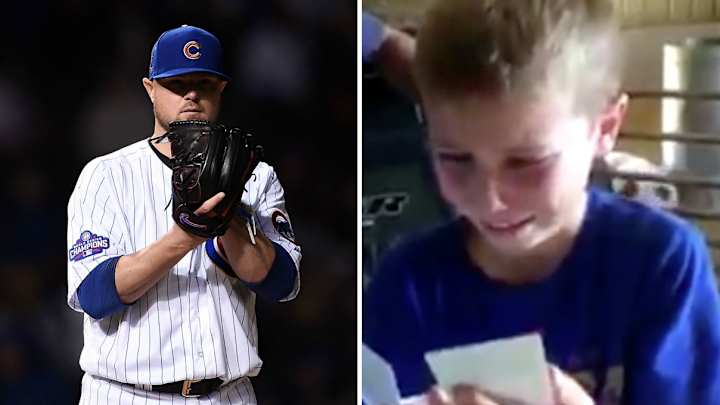 Jon Lester offers his seats to fan who cried when he got Cubs tickets