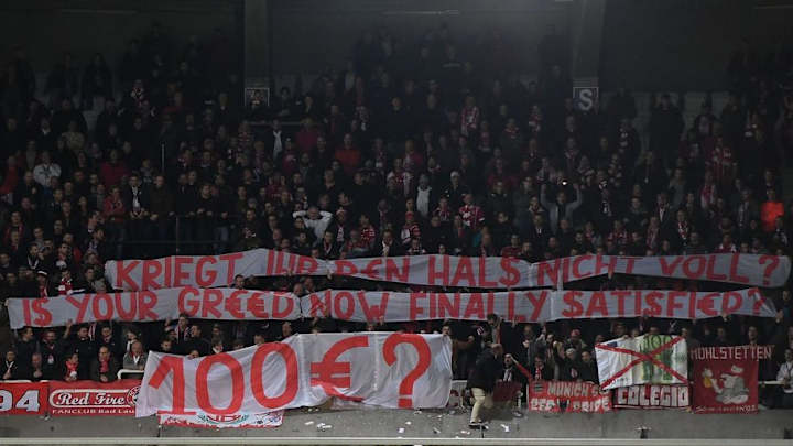 UEFA Open Disciplinary Proceedings Over Bayern Munich Fans Protest During Champions League Clash