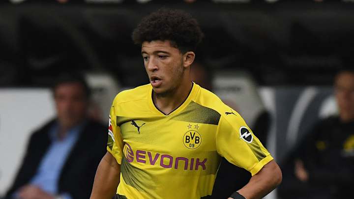 VIDEO: Borussia Dortmund Starlet Jadon Sancho Gets Club Star Aubameyang to Clean His Boots