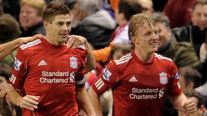 'Always Gave 110%': Steven Gerrard Talks Up Former Teammate Dirk Kuyt Ahead of Legends Match