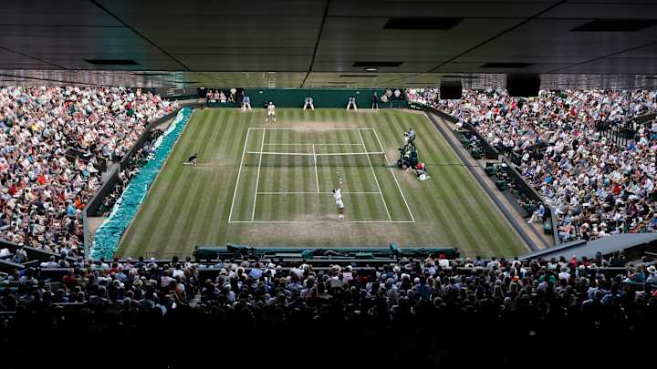 Courts at Wimbledon are doing fine, club says Courts at Wimbledon are doing fine, club says