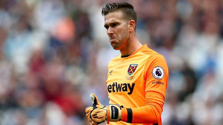 Adrian Takes to Twitter After Hammers Chief David Sullivan Praises Hart as 'Best Goalkeeper' Adrian Takes to Twitter After Hammers Chief David Sullivan Praises Hart as 'Best Goalkeeper'