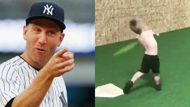 Todd Frazier’s Three-Year-Old Has a Spectacularly Sweet Swing