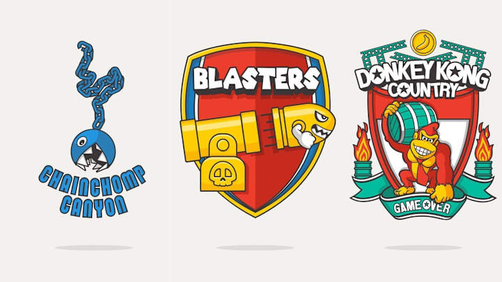 What Would Premier League Badges Look Like in the Mario Universe?