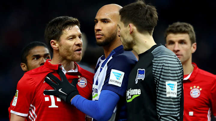 Tempers flare for Ancelotti, Bayern after Lewandowski's heroics vs. Hertha Berlin Tempers flare for Ancelotti, Bayern after Lewandowski's heroics vs. Hertha Berlin