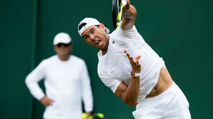 'Scared' a year ago, Federer back at Wimbledon, eyeing No. 8 'Scared' a year ago, Federer back at Wimbledon, eyeing No. 8