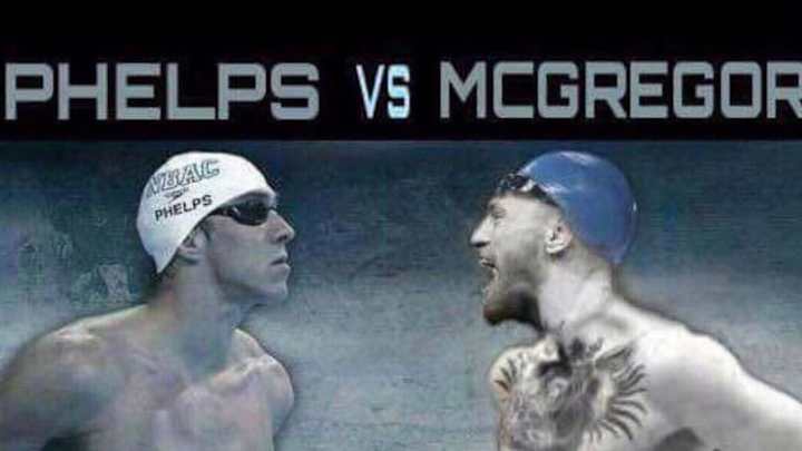 Michael Phelps (Jokingly?) Suggests a Race Against Conor McGregor Michael Phelps (Jokingly?) Suggests a Race Against Conor McGregor