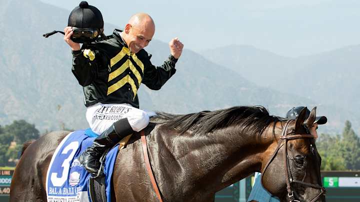 Bal a Bali rallies to win Shoemaker Mile at Santa Anita
